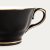 Чашка з блюдцем Homla BARIK 150 мл Чорний 241361 фото - 3