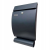 Почтовый ящик Chomik ROBIN 24,5x7,5х41 см Антрацит TIS8213 фото - 2
