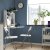 IKEA Складной настенный стол с полкой NORBERG Белый (ИКЕА НОРБЕРГ) 20497928 фото - 4