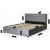 Ліжко Mebel Elit BLOOM Welur 160x200 см Сірий - 12 Ліжко Mebel Elit BLOOM Welur 160x200 см Сірий ME.BLOOM/160/CP/V/LOZZPOJ фото - 12