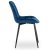 Обеденный стул Mebel Elit CHRIS Welur Синий ME.CHRIS/GR/CZ/V/K фото - 3
