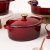 Каструля з кришкою Homla ANDREAS 4,5 л Бордовий 244319 фото - 7