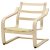 IKEA Каркас крісла-качалки POANG Береза 00582197