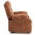 Кресло мягкое раскладное с реклайнером Mebel Elit ARTURO Welur Рыжий ME.ARTURO/BR/V/FW фото - 3