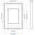 IKEA Рамка LOMVIKEN (ИКЕА ЛОМВИКЕН) 90314303 фото - 11