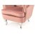 Дитяче крісло Signal Lili Velvet | Рожевий / Сріблястий (Bluvel 52) LILIVRAS-P фото - 4
