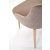 Обеденный стул поворотный Halmar MALAGA Бежевый V-PL-N-MALAGA-MAVEL38/STELAR16 фото - 7