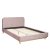 Ліжко Homla KARALIUS Welur 160x200 см Рожевий 207729 фото - 4