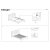Кровать Signal Tiffany | 90х200 / Серый / Дуб TIFFANY90SZ фото - 2