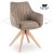 Обідній стілець поворотний Mebel Elit LEMON Бежевий ME.LEMON/BZ/T/K