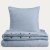 Комплект постільної білизни Homla MUSSO 200x220 см Блакитний 245715