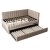 Раскладная кушетка Mebel Elit VILLEMO Welur 120x200 см Бежевый ME.VILLEMO/120/90/BZ/V/LOZWYS фото - 4