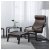 IKEA Крісло-качалка POANG Темно-коричневий (ИКЕА ПОАНГ) 59829125 фото - 5