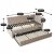 Розкладна кушетка Mebel Elit VILLEMO Welur 90x200 см Бежевий ME.VILLEMO/90/90/BZ/V/LOZWYS фото - 9