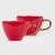 Набор кружек Homla SINKO 350 мл 2 шт Красный 232134