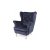 Дитяче крісло Signal Lili Velvet | Синій / Сріблястий (Bluvel 86) LILIVGRS-P фото - 4