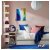 IKEA Раскладная кушетка с 2 матрасами VIHALS 80x200 см Белый (ИКЕА ВИХАЛС) 89580637 фото - 22