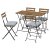 IKEA Комплект складной садовой мебели TARNO Дерево (ИКЕА ТАРН) 39534940
