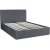 Ліжко Mebel Elit MELIA Welur 160x200 см Темно-сірий ME.MELIA/160/P/V/LOZZPOJ фото - 2
