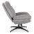 Кресло мягкое поворотное Mebel Elit MESA Серый ME.MESA/P/CZ/T/FW фото - 3