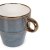 Кружка с маленьким ушком Homla LARISA 200 мл | Серый - 3 Кружка с маленьким ушком Homla LARISA 200 мл | Серый 210632 фото - 3