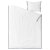 IKEA Комплект постільної білизни TATELSMYGARE 150x200 см Білий (ИКЕА ТАТЕЛСМИГАРЭ) 60554785 фото - 5