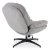 Кресло мягкое поворотное Mebel Elit MESA Серый ME.MESA/P/CZ/T/FW фото - 4