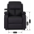 Кресло мягкое раскладное с реклайнером Mebel Elit Bobby Черный ME.BOBBY2/CZ/T/FW фото - 2
