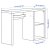 IKEA Письменный стол KALLAX Белый (ИКЕА КАЛЛАКС) 30582445 фото - 4