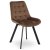 Обеденный стул Mebel Elit RICK Welur Коричневый ME.RICK/BR/V/K