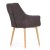Обеденный стул Halmar K287 Темно-коричневый V-CH-K/287-KR-C.BRĄZ фото - 6