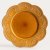 Обеденная тарелка Homla SALTIS 27 см Янтарный 241375