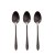 Набір чайних ложок Homla STILO 3 шт | Чорний Набір чайних ложок Homla STILO 3 шт | Чорний 214060