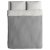 IKEA Комплект постельного белья BLAVINDA 200x200 см Серый (ИКЕА BLÅVINDA) 20328049 фото - 2