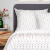 Комплект постельного белья Homla HAIDI 160x200 см Белый 213452 фото - 6