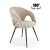 Обеденный стул поворотный Halmar K550 Бежевый V-CH-K/550-KR-BEŻOWY
