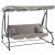 Садовые качели Garden Line 210x120x170 см Серый KRE3095 фото - 4