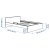 Каркас ліжка GURSKEN - 2 IKEA Каркас ліжка GURSKEN (ИКЕА ГУРСКЕН) 60486329 фото - 2