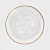 Десертная тарелка Homla LYNN 21 см Прозрачный 237104