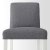 IKEA Барний стілець BERGMUND Сірий (ИКЕА БЕРГМУНД) 89384660 фото - 5