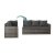 Комплект садовой мебели Corciano MALAGA Серый 5906333000012 фото - 2