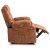 Кресло мягкое раскладное с реклайнером Mebel Elit ARTURO Welur Рыжий ME.ARTURO/BR/V/FW фото - 4