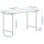 IKEA Письмовий стіл LAGKAPTEN/SPAND Коричневий (ИКЕА ЛАГКАПТЕН/СПАНД) 89563713 фото - 2