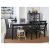 IKEA Обідній стілець INGOLF Чорний (ИКЕА ИНГОЛЬФ) 60217822 фото - 15