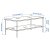 IKEA Журнальный стол ASPEROD Черный (ИКЕА АСПЕРОД) 00461888 фото - 5
