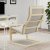 IKEA Крісло-качалка POANG Світло-бежевий (ИКЕА ПОАНГ) 39240787 фото - 10