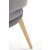 Обеденный стул Halmar Marino Monolith Светло-серый V-PL-N-MARINO-D.MIODOWY-MONOLITH85 фото - 8
