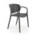 Садовий стілець Halmar K491 Чорний V-CH-K/491-KR-CZARNY фото - 5