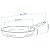 IKEA GULDORING (ИКЕА ГУЛЬДОРИНГ) 60609486 фото - 2