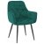 Обеденный стул Chomik CHERRY Welur Зеленый FAT2974